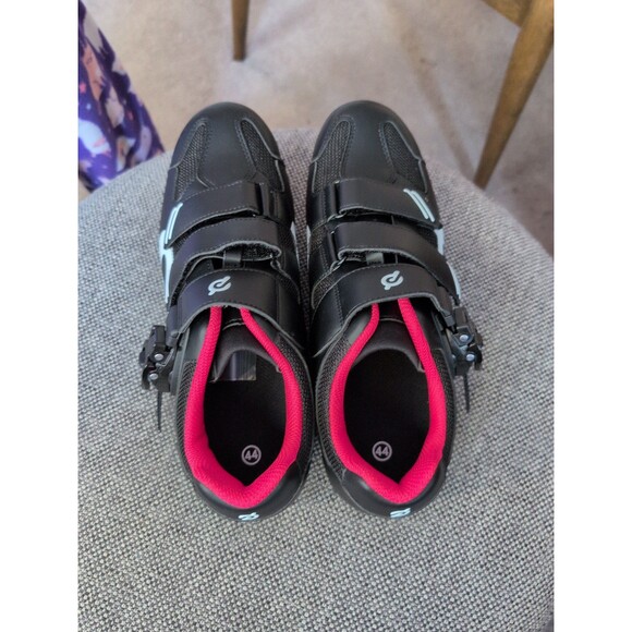 Perfect Peloton cycling bike shoes with look delta cleats EU 44 US men's 10.5 - Picture 5 of 7
